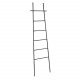 Wall Ladder Glint with Mirror Black [SALE]